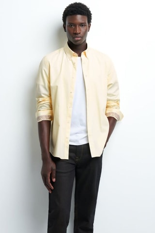 Overhemd Slim Fit - Geel