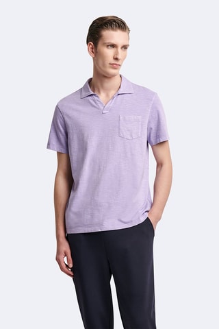 Polo Slim Fit - Lavendelpaars