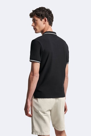 Polo slim - Noir