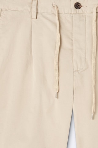 Bermuda slim fit - Ivoorkleurig