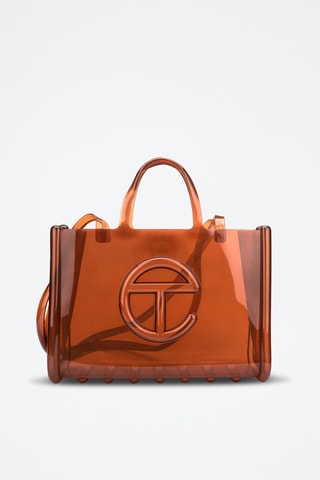 Sac à main Large Jelly x Telfar - Marron clair