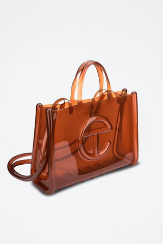 Sac à main Large Jelly x Telfar - Marron clair
