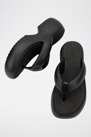 Tongs plateformes Free Fuzzy - Noir