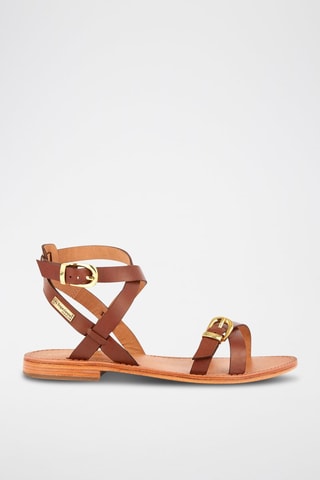 Sandales en cuir Hepana - Camel