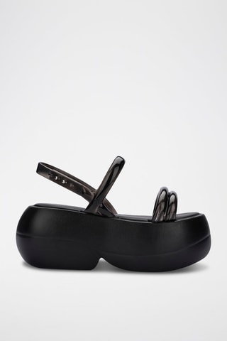 Sandales plateformes Airbubble - Noir