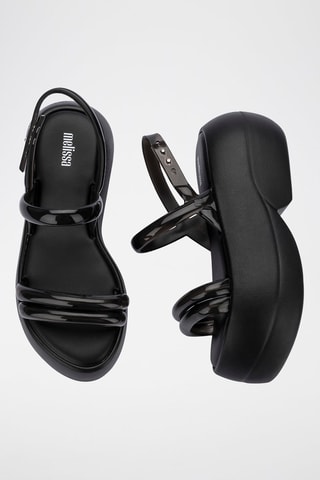 Sandales plateformes Airbubble - Noir