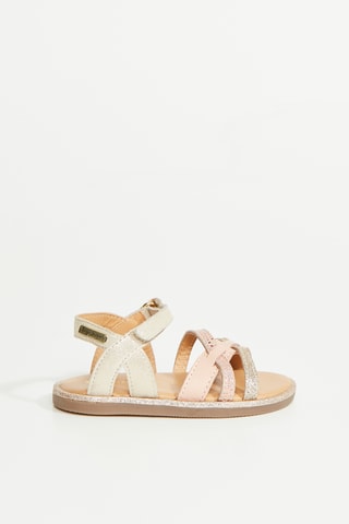 Sandales en cuir Inami - Nude
