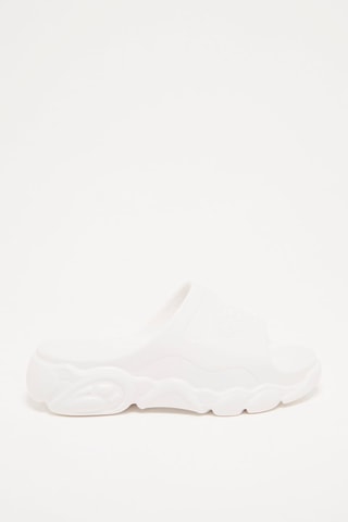 Mules Cld Slide - Vegan - Blanc