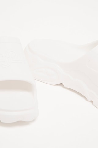 Mules Cld Slide - Vegan - Blanc