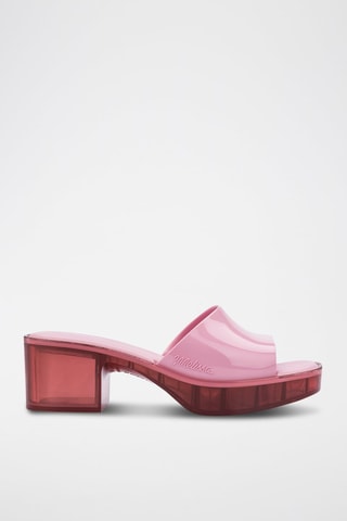 Mules à talons Shape - Rose
