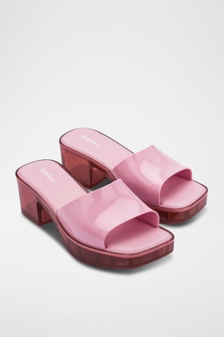 Mules à talons Shape - Rose