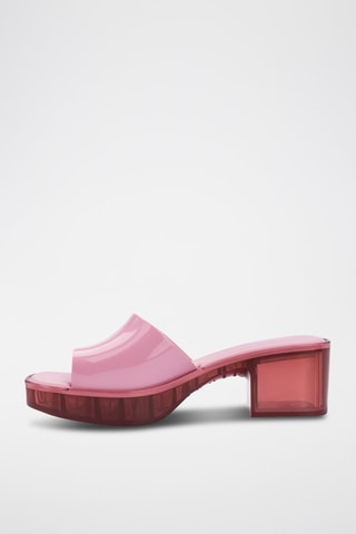 Mules à talons Shape - Rose
