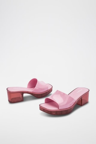 Mules à talons Shape - Rose