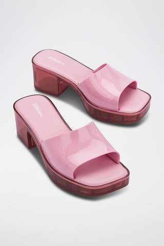 Mules à talons Shape - Rose