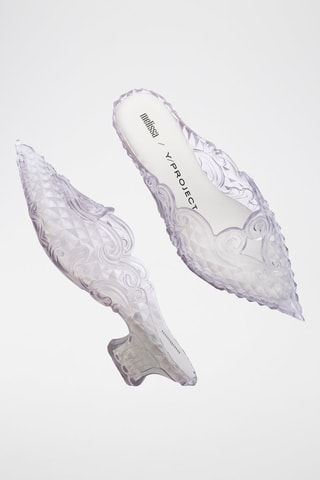 Mules à talons Court x Y/Project - Blanc