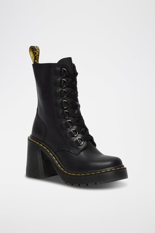 Bottines en cuir Chesney Sendal - Noir