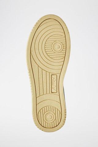 Baskets en nubuck Dallas - Blanc et bleu