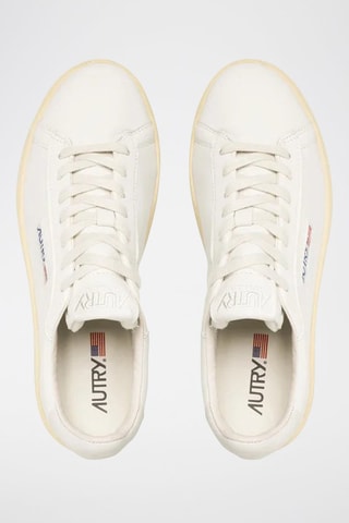 Baskets en cuir Dallas - Blanc