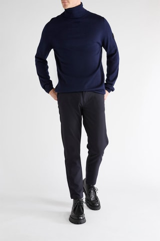 Pull en laine - Bleu marine