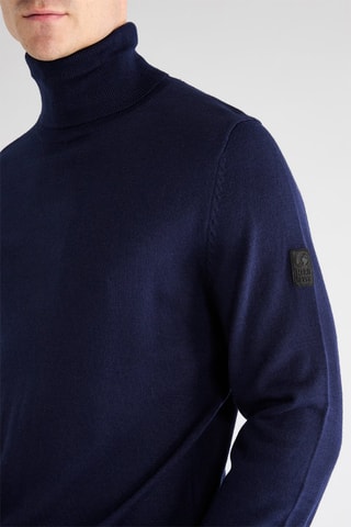 Pull en laine - Bleu marine