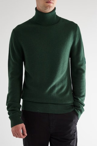 Pull en laine - Vert