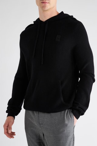 Pull à capuche - Bleu nuit