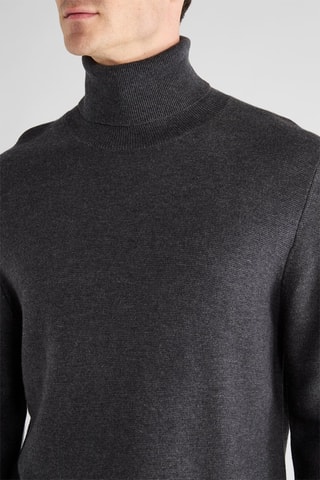 Pull en laine - Gris foncé chiné