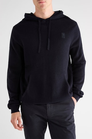 Pull à capuche - Bleu marine