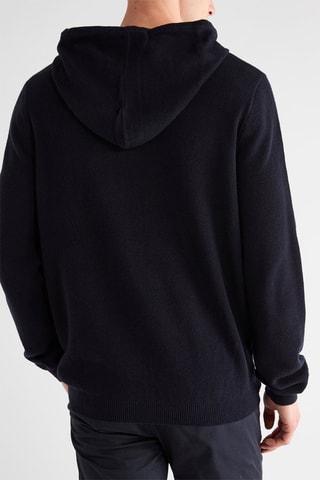 Pull à capuche - Bleu marine