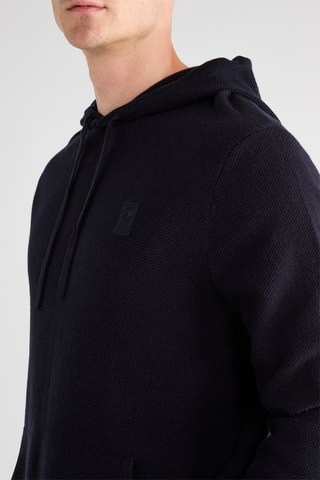 Pull à capuche - Bleu marine