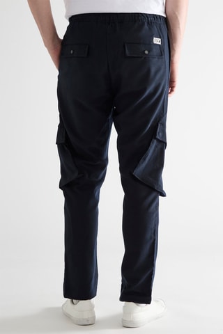 Pantalon cargo - Bleu marine