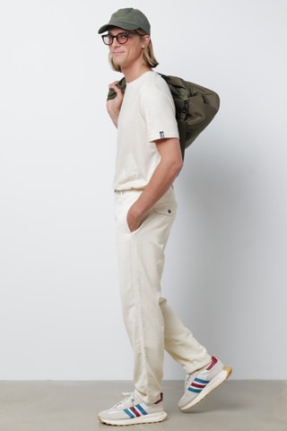 Pantalon en velours - Ecru