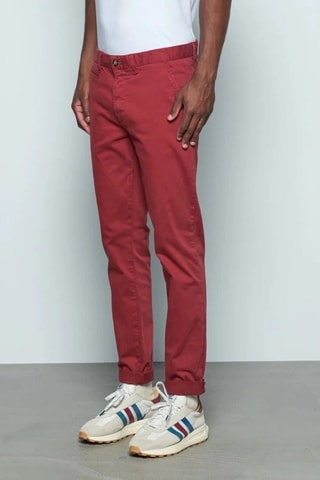 Pantalon - Rouge brique