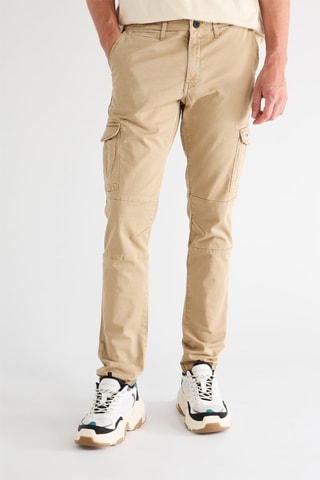 Pantalon cargo - Beige