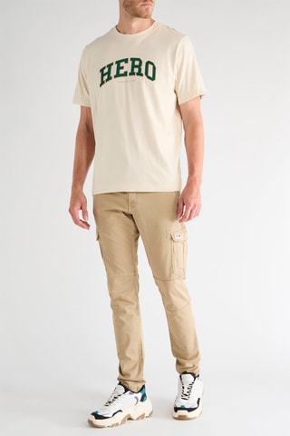 Pantalon cargo - Beige