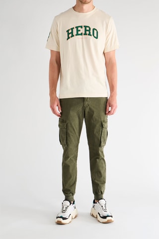 Pantalon cargo - Kaki
