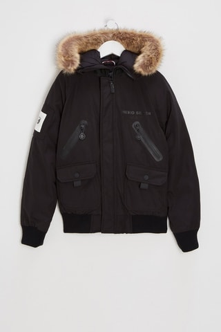 Parka à capuche - Noir