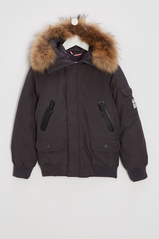 Parka à capuche - Gris foncé