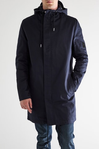 Parka à capuche - Bleu marine