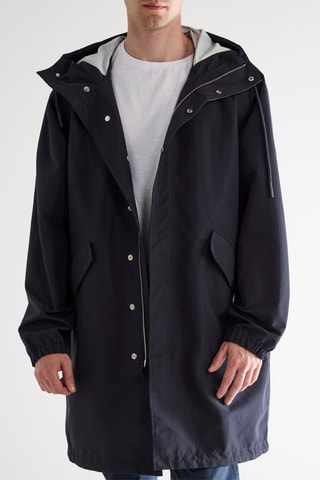 Parka à capuche - Bleu marine