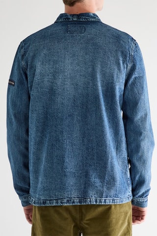 Veste en jean - Bleu marine
