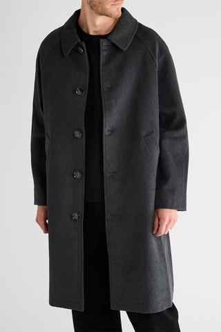 Veste en laine - Gris chiné