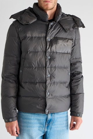 Veste à capuche - Gris foncé