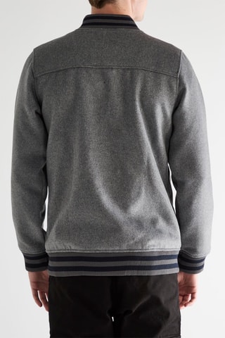 Veste en laine - Gris chiné