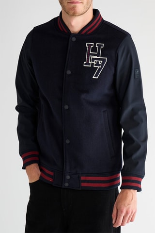 Veste en laine - Bleu marine