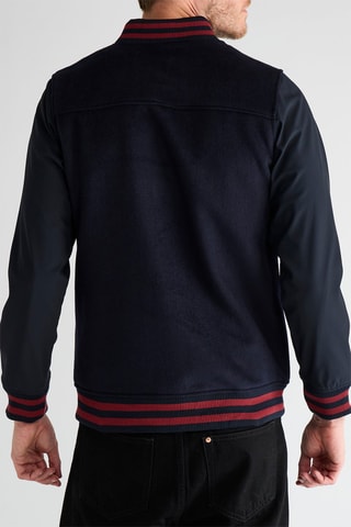 Veste en laine - Bleu marine