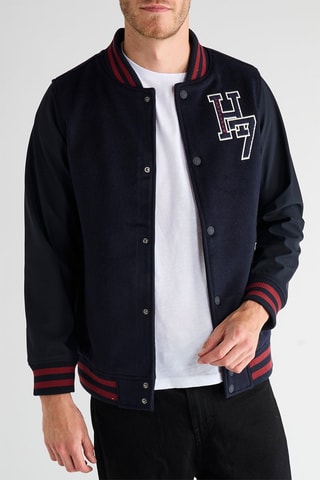 Veste en laine - Bleu marine