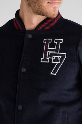 Veste en laine - Bleu marine