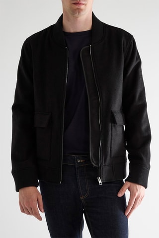 Veste en laine - Noir
