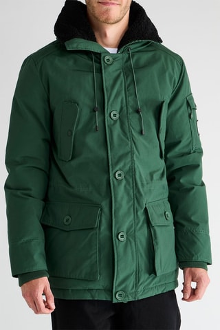 Veste à capuche - Vert foncé